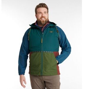 L.L. Bean Men's Mountain Classic Jacket, Multi Color XXL Spruce/Tuscan Olive